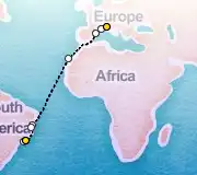 16 Night Portofino to Rio cruise