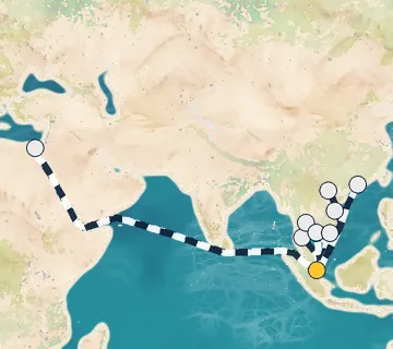 14 Night Singapore to Hong Kong cruise
