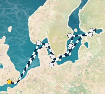 14 Night London to London cruise