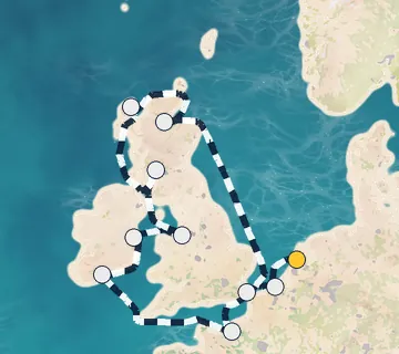11 Night Ijmuiden to London cruise