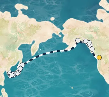 30 Night Vancouver to Tokyo cruise