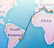 21 Night Ephesus to Sao Paolo cruise