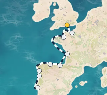 11 Night Portsmouth to Lisbon cruise