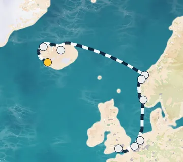 10 Night Reykjavik to London cruise