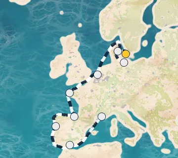 13 Night Copenhagen to Marseille cruise