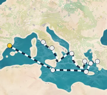 14 Night Barcelona to Rome cruise