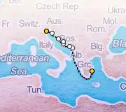 8 Night Athens to Venice cruise