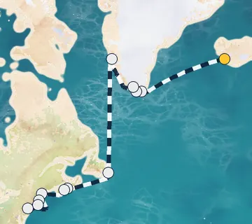 16 Night Reykjavik to New York cruise