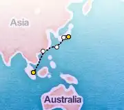 10 Night Tokyo to Singapore cruise