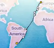 22 Night London to Buenos Aires cruise