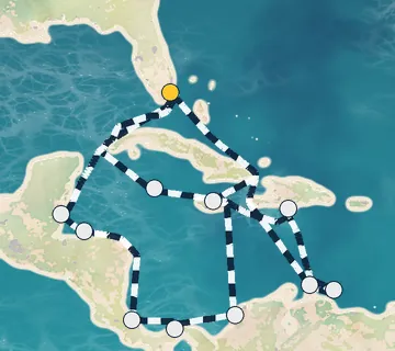21 Night Miami to Miami cruise