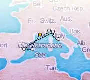 7 Night Marseille to Marseille cruise