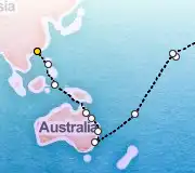 37 Night Los Angeles to Hong Kong cruise