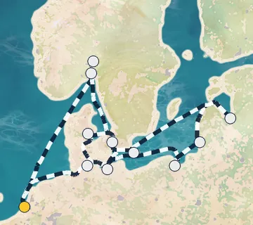 14 Night Rotterdam to Rotterdam cruise