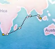 22 Night Singapore to Cape Town cruise