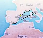10 Night Tarragona to Tarragona cruise
