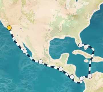 16 Night Los Angeles to Miami cruise