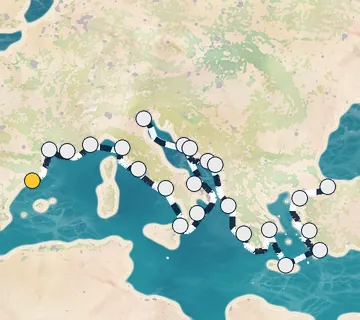 28 Night Barcelona to Istanbul cruise