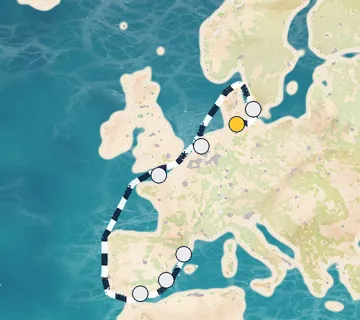 10 Night Kiel to Barcelona cruise
