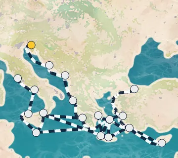 33 Night Trieste to Rome cruise