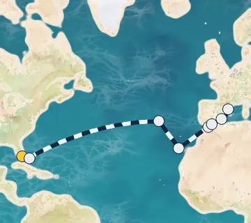 15 Night Miami to Barcelona cruise