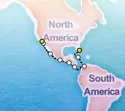 16 Night Miami to Los Angeles cruise