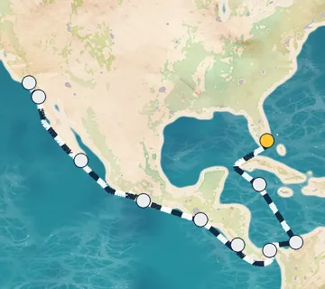 16 Night Miami to Los Angeles cruise