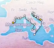 21 Night Dubrovnik to Barcelona cruise