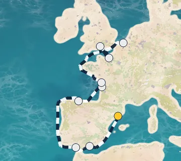 11 Night Barcelona to London cruise