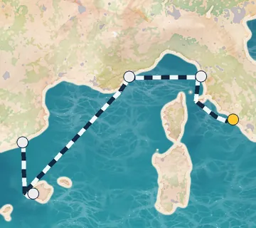 5 Night Rome to Barcelona cruise