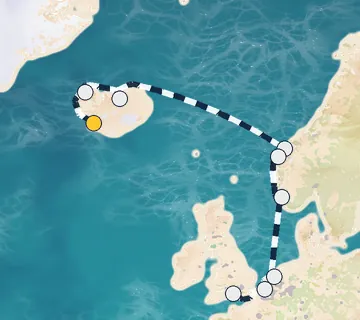10 Night Reykjavik to London cruise