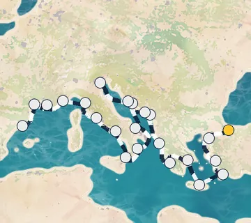 28 Night Istanbul to Barcelona cruise