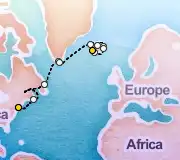 14 Night New York to Reykjavik cruise