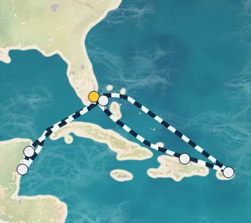 13 Night Miami to Miami cruise