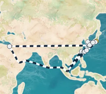 24 Night Tokyo to Suez Canal cruise