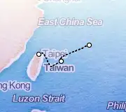 2 Night Naha to Taipei cruise