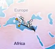 20 Night Rome to Suez Canal cruise