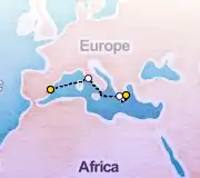 5 Night Athens to Valencia cruise