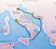 7 Night Ravenna to Rome cruise