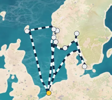 14 Night Rotterdam to Rotterdam cruise