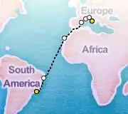 16 Night Rio to Rome cruise
