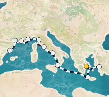 14 Night Athens to Barcelona cruise