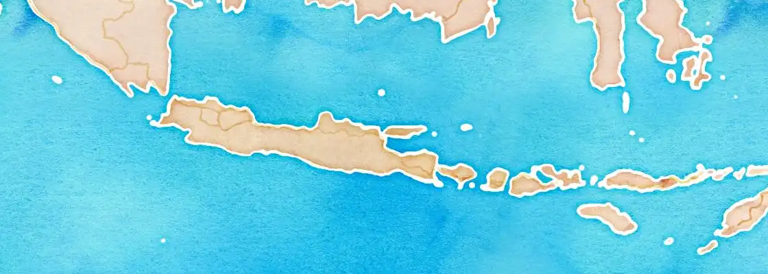Map of Surabaya port area