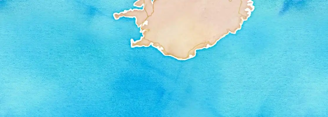 Map of Heimaey port area