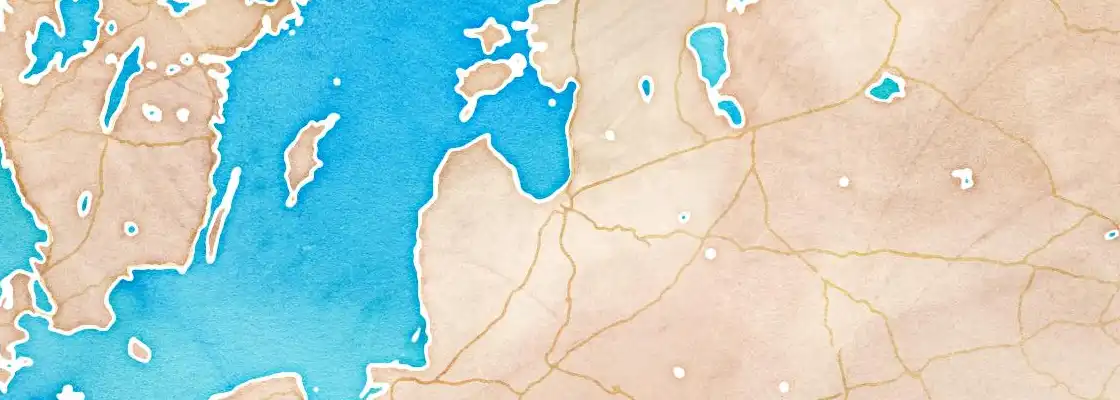 Map of Riga port area