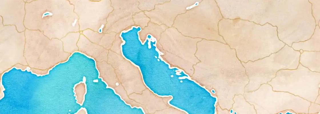 Map of Zadar port area