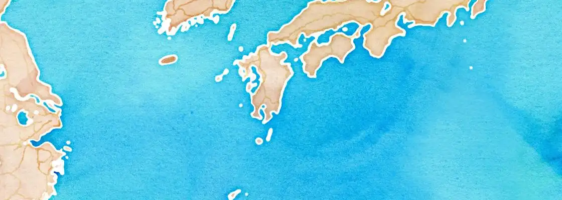 Map of Miyazaki port area