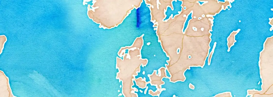 Map of Aalborg port area