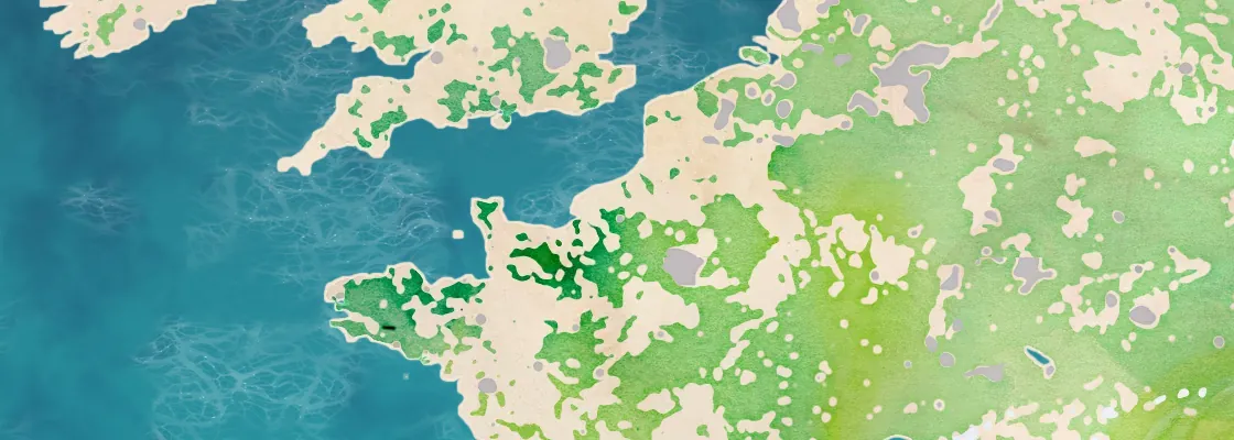 Map of Rouen port area