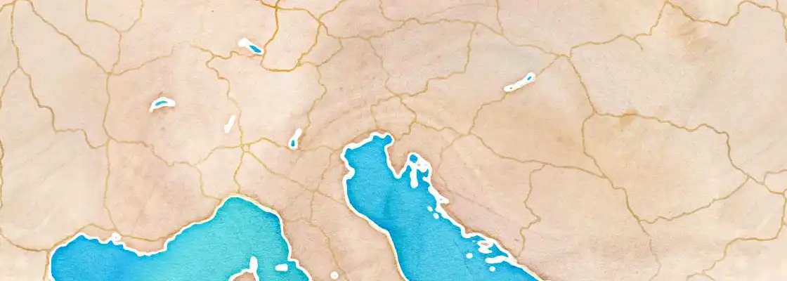 Map of Trieste port area